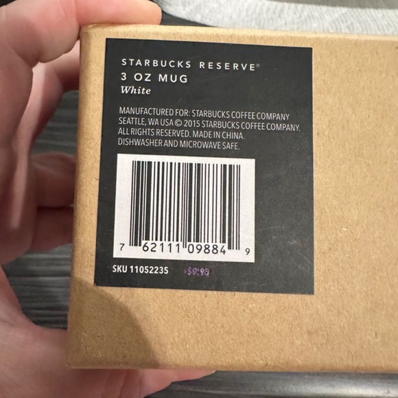Starbucks Roastery & Tasting Room 3 oz special espresso mug in box - Picture 4 of 4